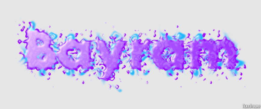 Bayram Text Effect