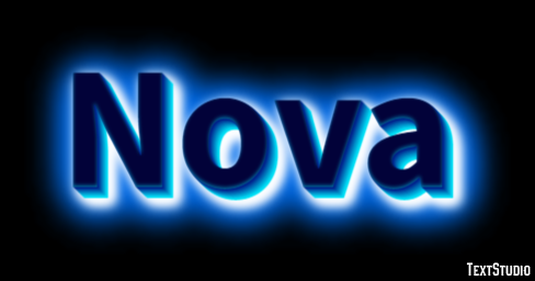 Nova Efecto de Texto