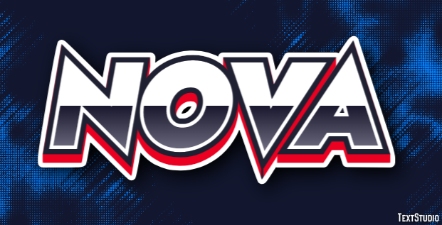 Nova Efekt tekstowy