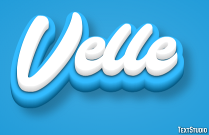 Velle Efecto de Texto