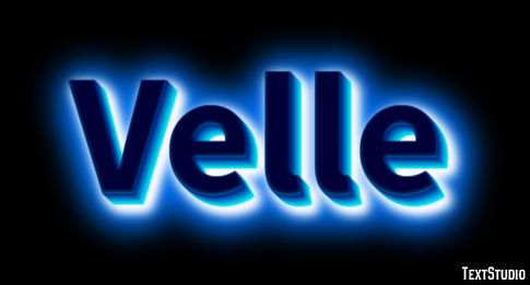 Velle Efecto de Texto