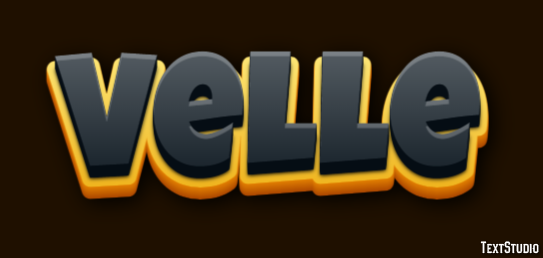 Velle Efecto de Texto