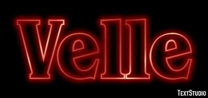 Velle Efecto de Texto