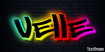 Velle Efecto de texto
