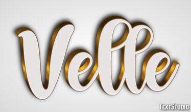 Velle Efecto de Texto