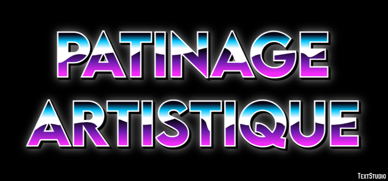 Patinage artistique Efekt tekstowy