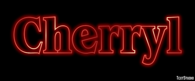 Cherryl Efecto de Texto