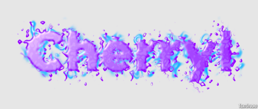 Cherryl Effet de Texte