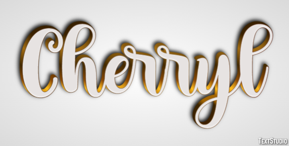 Cherryl Metin Efekti