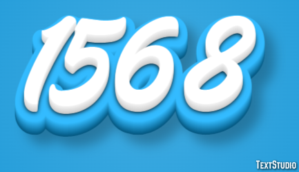 1568 テキスト効果