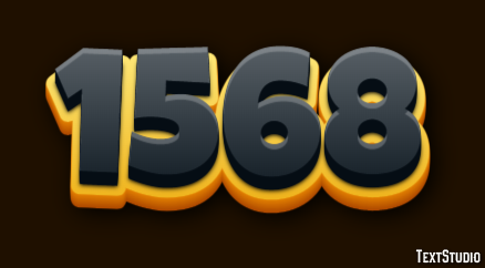 1568 Texteffekt