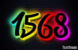 1568 テキスト効果