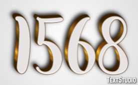 1568 Texteffekt