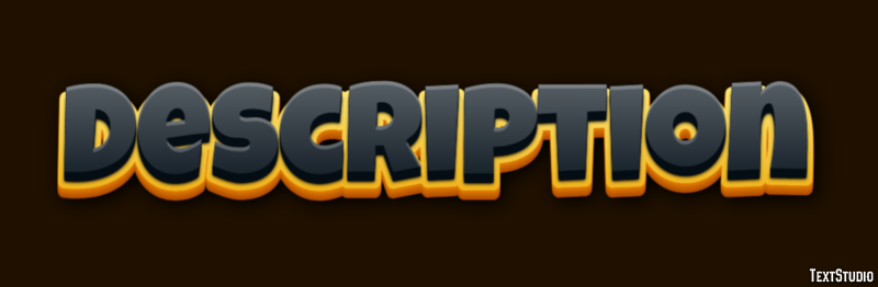 Description Texteffekt