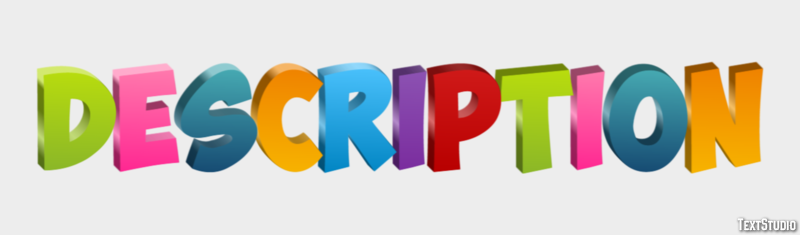 Description Texteffekt