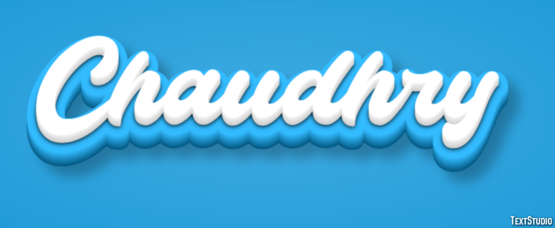 Chaudhry Text Effect