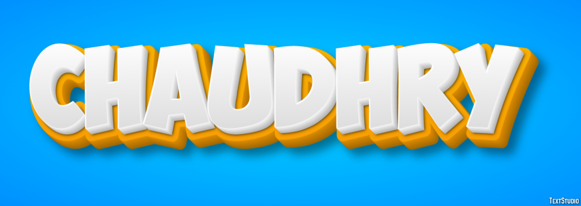 Chaudhry Text Effect