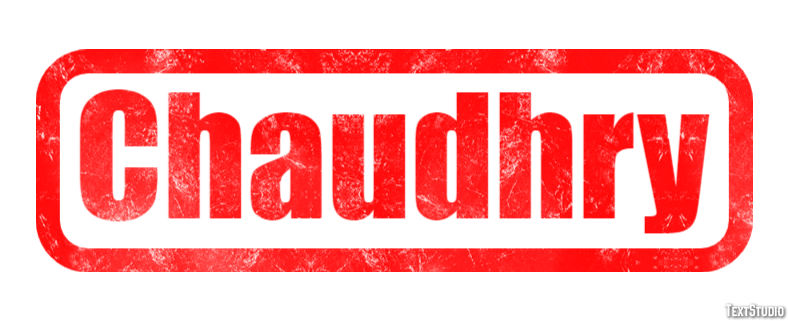Chaudhry Text Effect