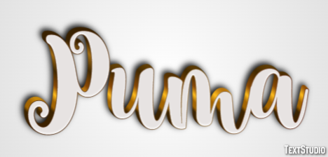 Puma Efecto de texto