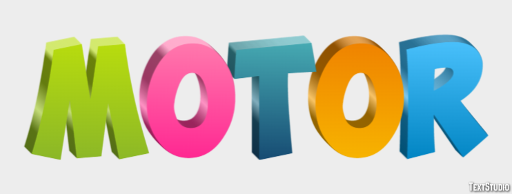Motor Text Effect