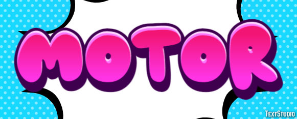Motor Text Effect