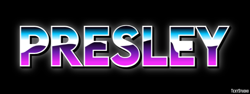 Presley テキスト効果
