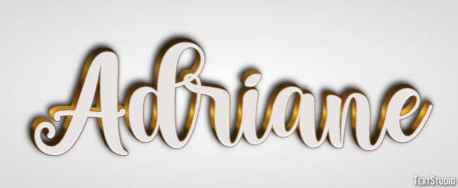 Adriane Text effect