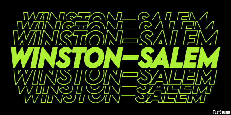 Winston–Salem Efekt tekstowy