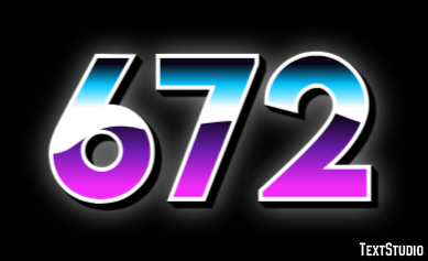672 Text Effect