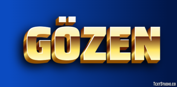 Gözen Text Effect
