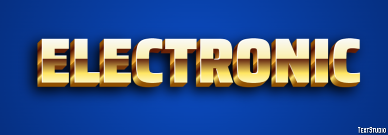 Electronic Metin Efekti