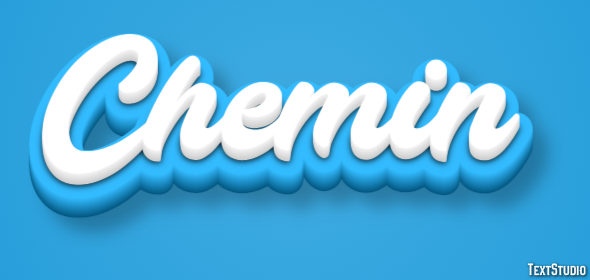 Chemin Text Effect