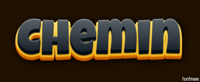 Chemin Text Effect