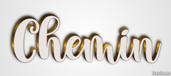 Chemin Text Effect