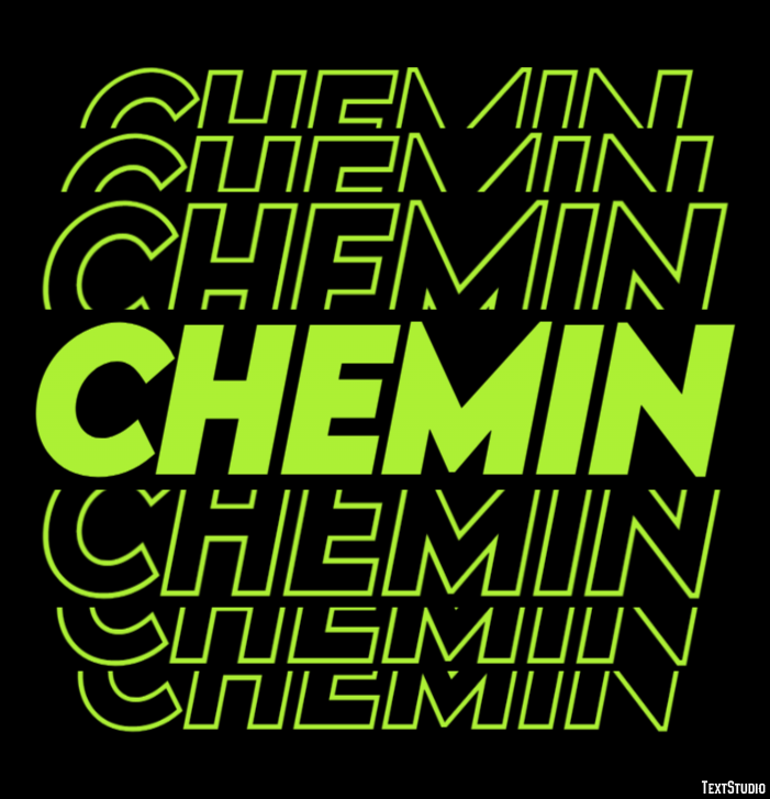 Chemin Text Effect