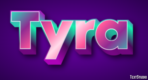 Tyra Efekt tekstowy