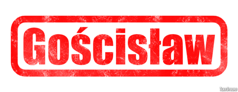 Gościsław Efekt tekstowy