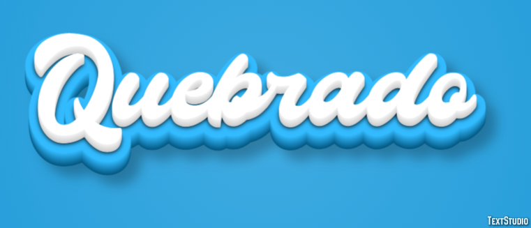 Quebrado Text Effect