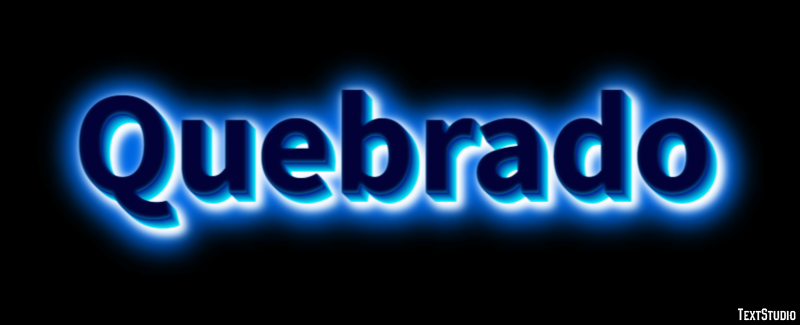 Quebrado Text Effect