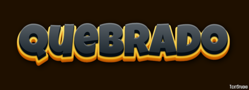 Quebrado Text Effect