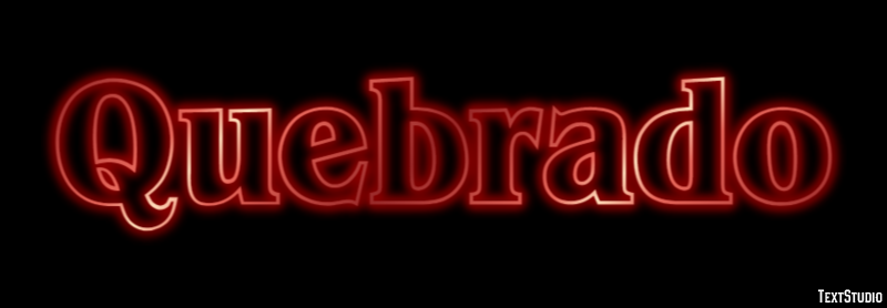 Quebrado Text Effect