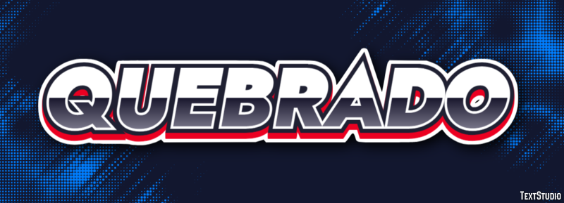 Quebrado Text Effect