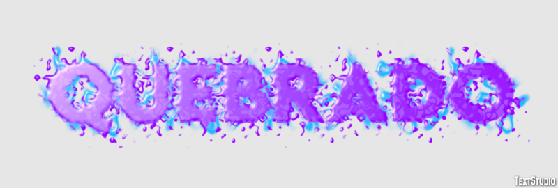 Quebrado Text Effect