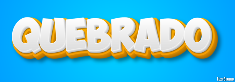 Quebrado Text Effect