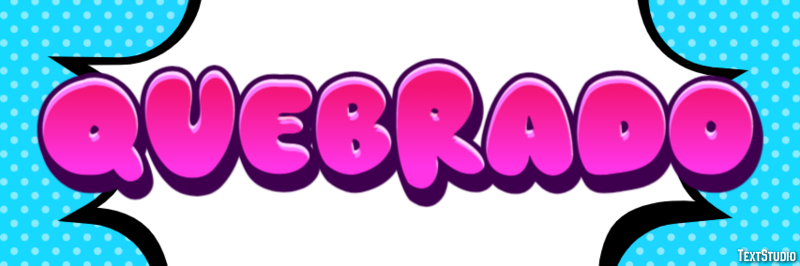 Quebrado Tekst effect