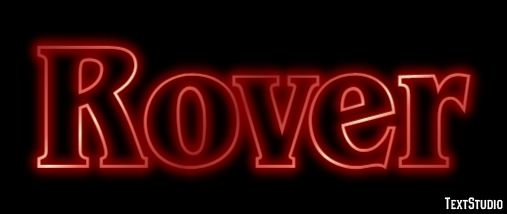 Rover Text effect