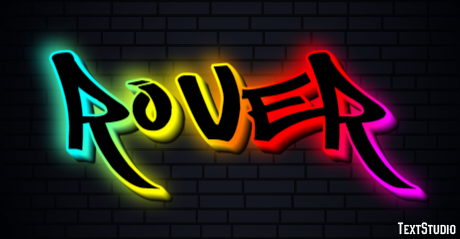 Rover Text effect