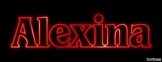 Alexina Text Effect