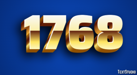 1768 Metin Efekti