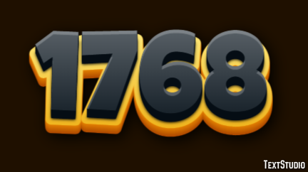 1768 Metin Efekti